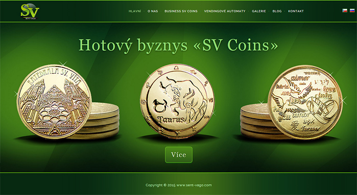 создание сайта для чеканки монет