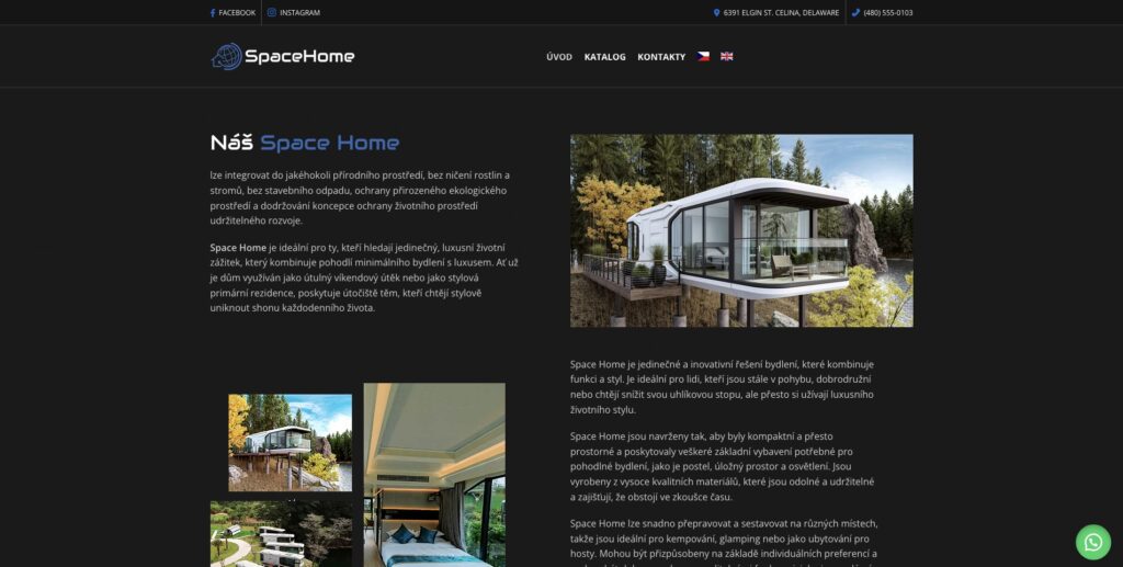 Создание сайта каталога в Австрии