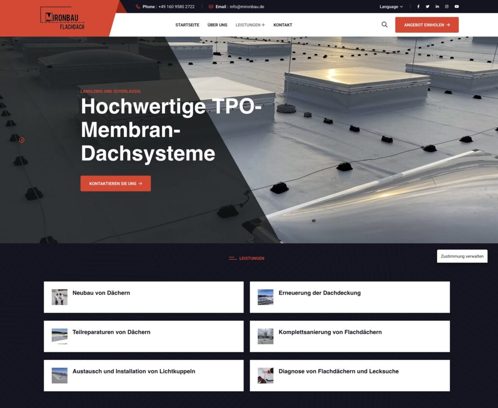 Создание сайтов в Австрии